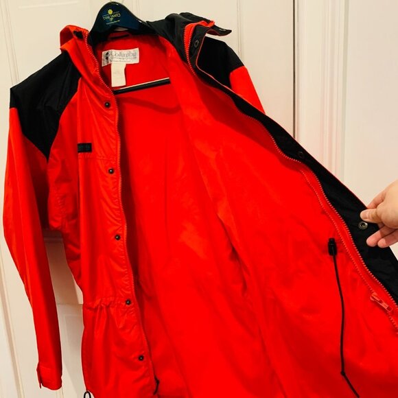 Vintage Columbia Sportswear Hiking Mountain Guide Rain Jacket Men’s Size Large - Picture 15 of 16